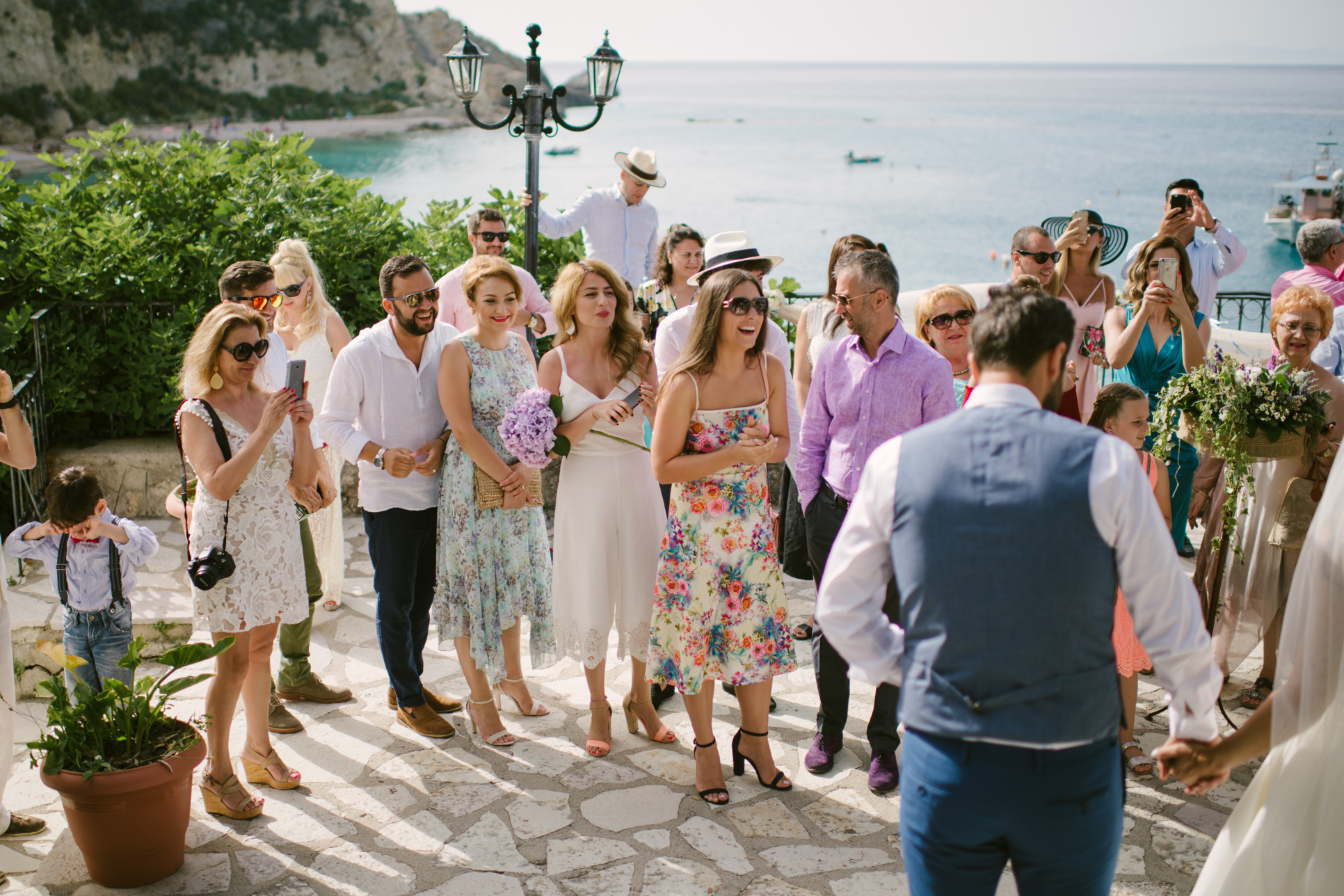 Nuntă pe plajă în Grecia