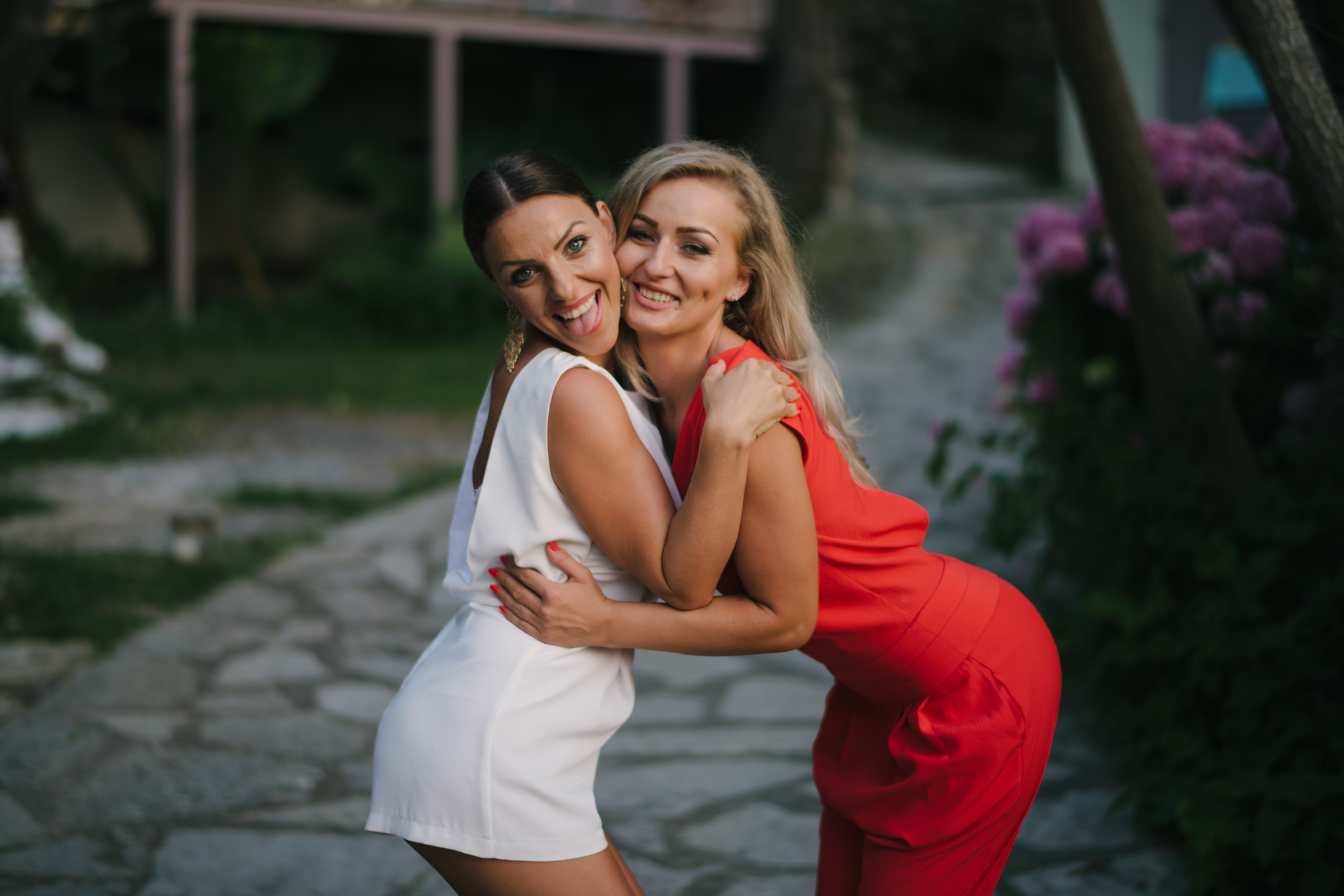 Beach Wedding Guests In Lefkada