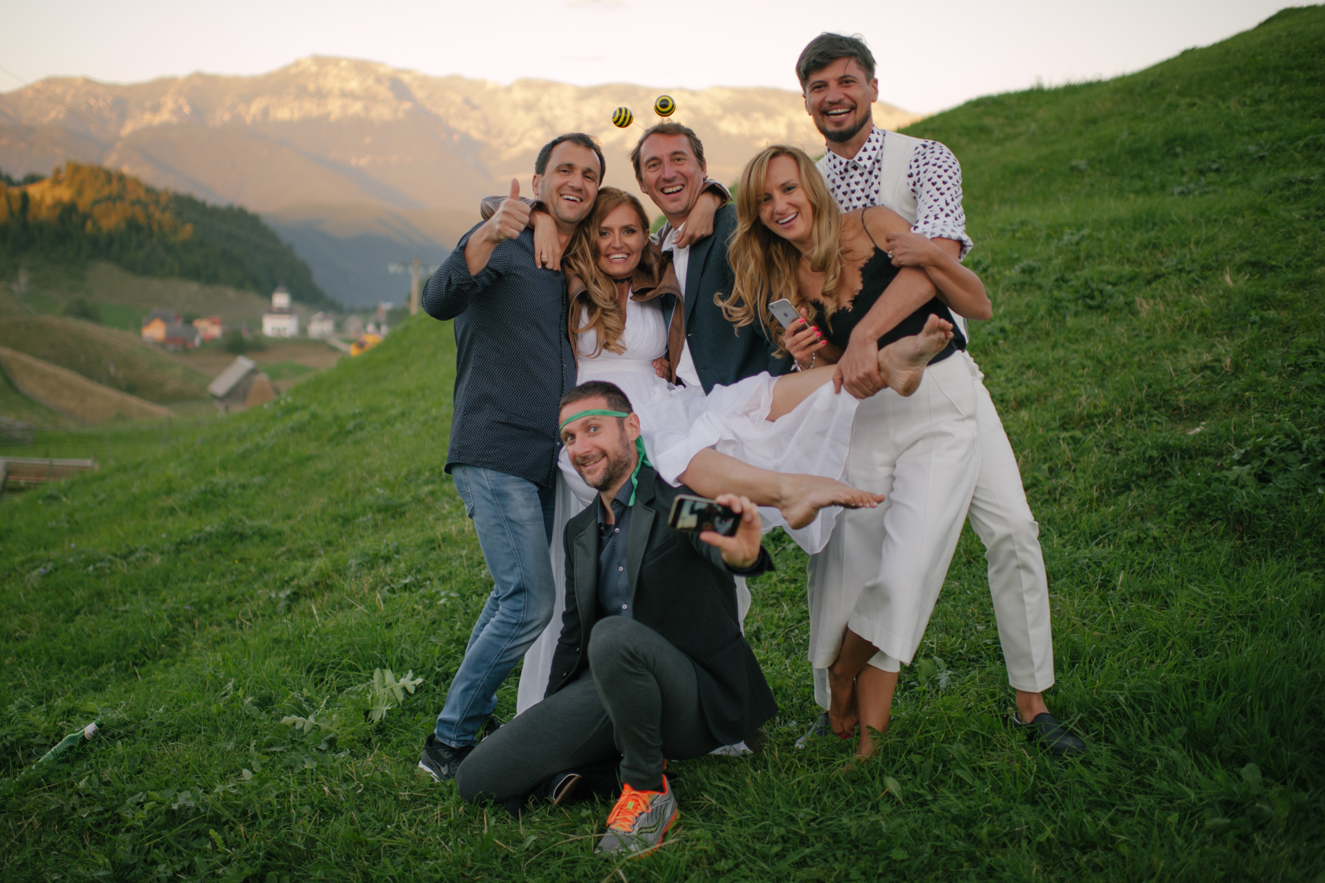 Mountain wedding in Romania