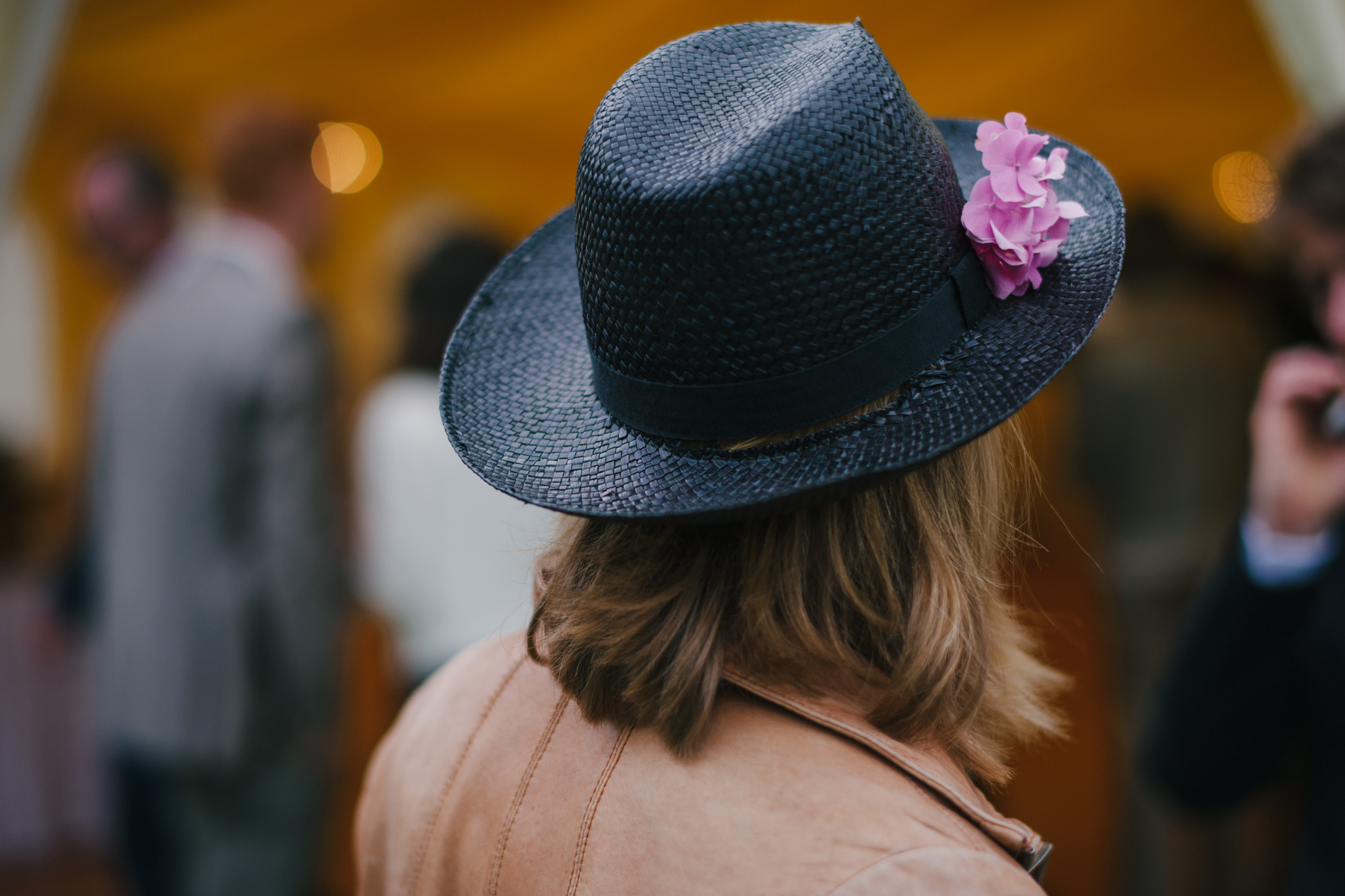 A Hat With A Flower