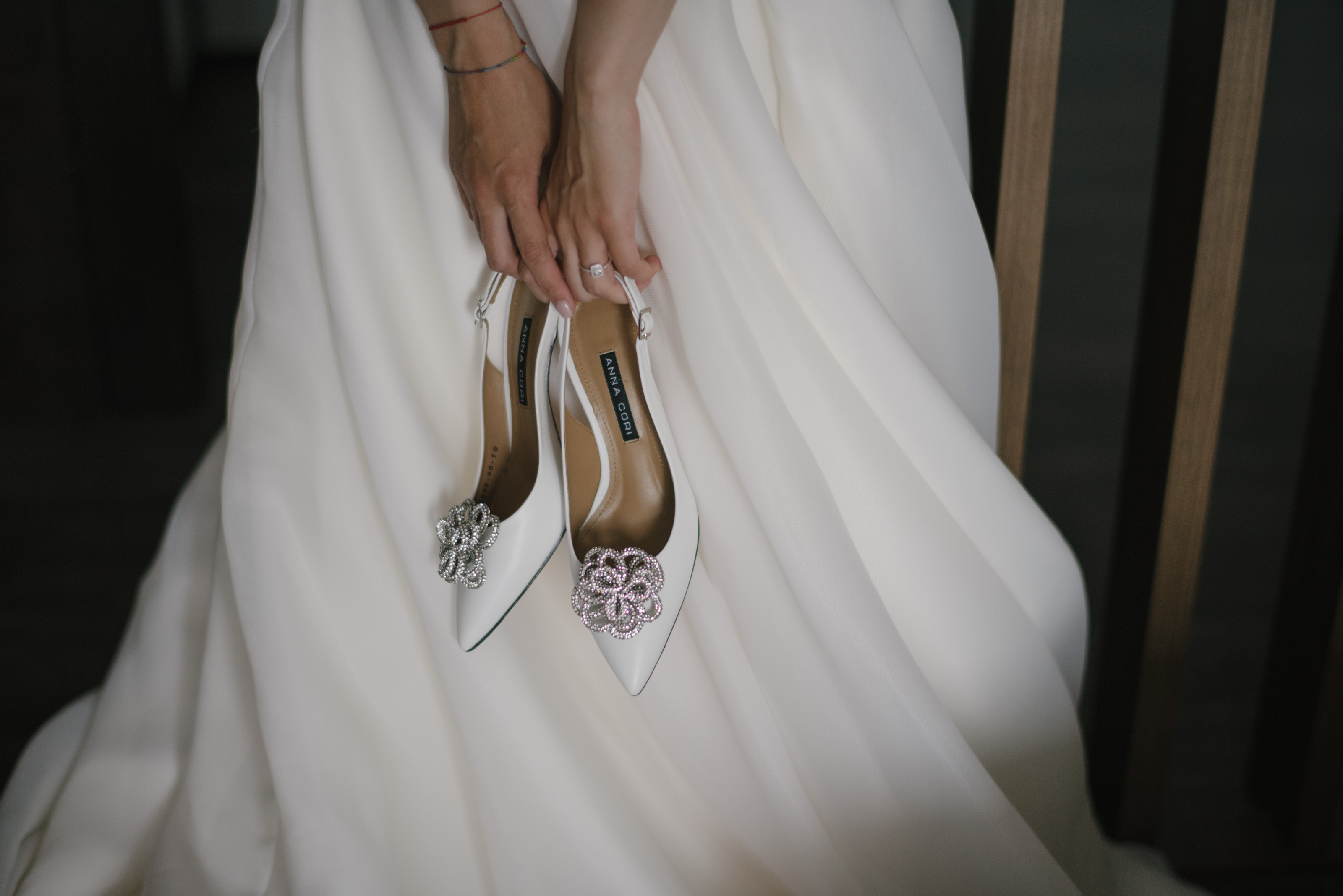 Ana Cori bride shoes